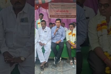 Dr. Parthasarathi Adoni MLA leading the movement for mandal division and district center status