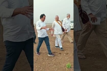 అమరావతి వాజపేయి మెమోరియల్ పార్క్ పనులు పరిశీలించిన డా. పార్థసారథి